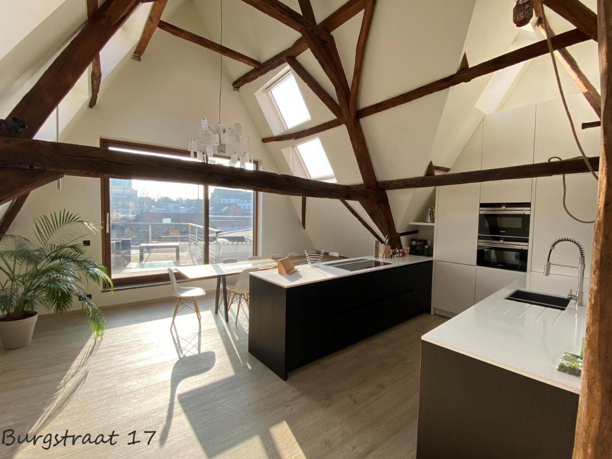 Burgstraat 17 Apartment In Exclusive Patrician House In Medieval Γάνδη Εξωτερικό φωτογραφία